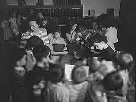 Elmer Avenue Elementary School library, Schenectady, New York. Photo by Philip Bonn, 1943.