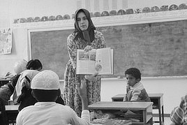 Islamic School of Seattle, Washington. Photo by Susan Dwyer-Schick, 1982. American Folklife Center